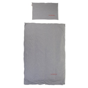 Husa pilota si fata de perna Childhome Jerse 100x140 cm, Buline - Img 4