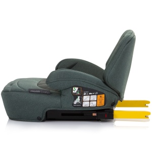Inaltator auto Chipolino Safy I-Size 125-150 cm pastel green cu sistem Isofix - Img 3