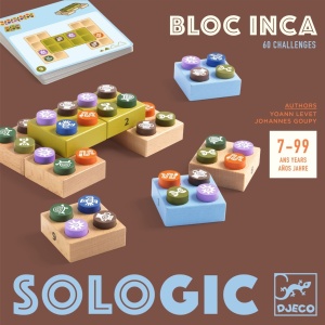 Joc de logica Bloc Inca, Djeco - Img 3