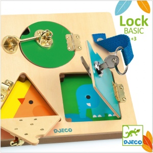 Joc educativ Lock Basic, Djeco - Img 2