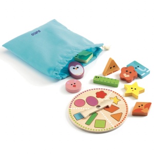 Joc educativ TactiloBasic, Djeco - Img 2