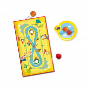 Joc pentru copii cu harta din prelata si mingi cu apa - Img 3
