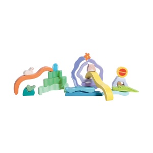 Jucarie din lemn de stivuit pentru copii - Natura - Img 5