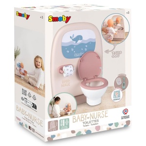 Jucarie Smoby Baby Nurse toaleta crem cu accesorii - Img 10