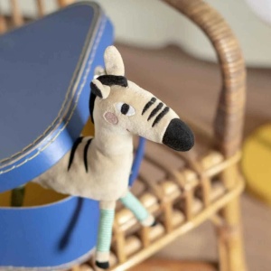 Jucarie textil bebe Zebra, Moulin Roty - Img 2