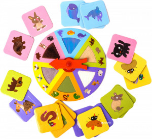 Jucarii Montessori Tactilo loto Djeco