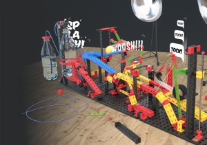 Kit STEM Reactii in lant traznite, Fischertechnik - Img 4