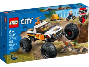LEGO CITY AVENTURI OFF ROAD CU VEHCIUL 4X4 60387