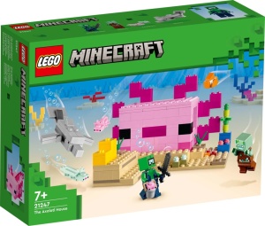 LEGO MINECRAFT CASA AXOLOTL 21247