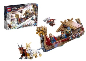 LEGO SUPER HEROES BARCA TRASA DE CAPRA 76208