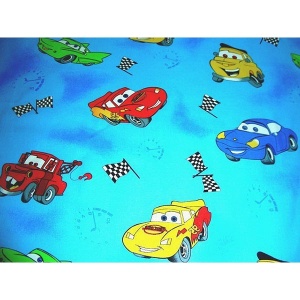 Lenjerie patut Hubners Cars 5 piese albastru - Img 2
