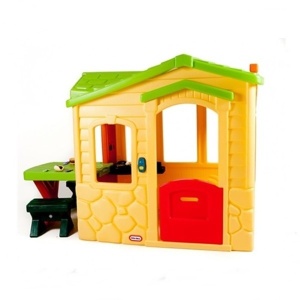 Little Tikes Casuta 'Picnic Pe Terasa' - Natural (Crem) - Img 2