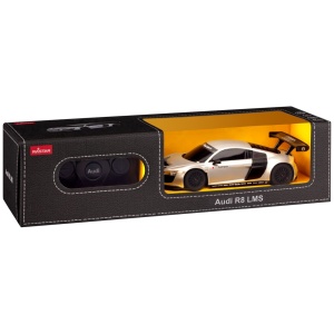 MASINA CU TELECOMANDA AUDI R8 ARGINTIU CU SCARA 1 LA 24 - Img 5