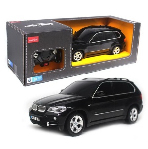 MASINA CU TELECOMANDA BMW X5 NEGRU CU SCARA 1 LA 18 - Img 2