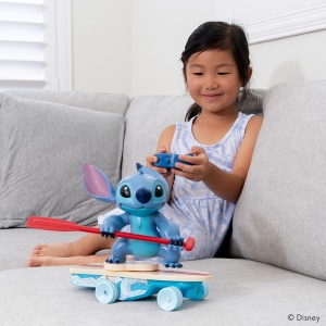 Masina Jada Toys Surfer Stitch 25 cm cu telecomanda - Img 10