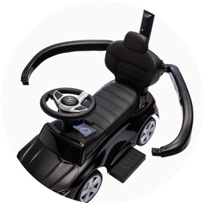 Masinuta de impins Chipolino Mercedes Benz C-Class cu maner black - Img 14