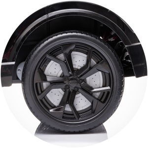 Masinuta electrica Chipolino Audi RS Q8 cu scaun din piele si roti EVA black - Img 6