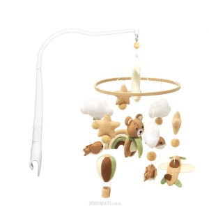 Neno Pico – carusel pentru pătuț cu suport de prindere