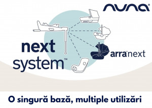 Nuna - Scoica auto i-Size ARRA Next Caviar, 40-85 cm, testata ADAC - Img 2