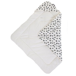 Paturica de infasat Childhome Jerse 75x75 cm, Leopard - Img 4