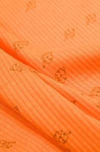 Paturica Printed, BabyCosy, 50% modal+50% bumbac, Apricot, 85X85 cm