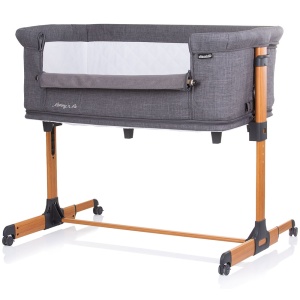 Patut Co-Sleeper si Tarc Chipolino Mommy 'n Me graphite wood - Img 3