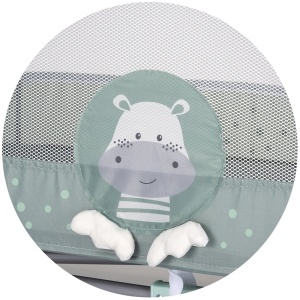Patut pliabil Chipolino Capri Hippo green - Img 4