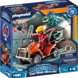 Playmobil - Dragons: Vehiculul Lui Icaris Si Phil - Img 1