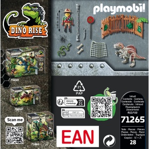 Playmobil - Pui De Spinosaur - Img 4