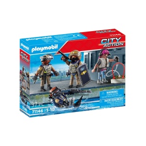 PLAYMOBIL - SET FIGURINE ECHIPA SWAT - Img 2