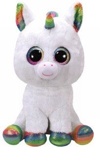 PLUS TY 42CM BOOS PIXY UNICORN ALB - Img 2