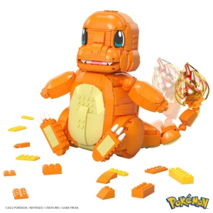 POKEMON MEGA CONSTRUX JUMBO CHARMANDER SALAMECHE - Img 2