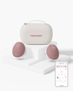 Pompa de san Momcozy Hands-free dubla M9 Red