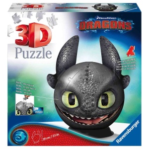 Puzzle 3D Dragons III_Toothless, 72 Piese - Img 2