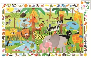 Puzzle observatie Djeco Jungla