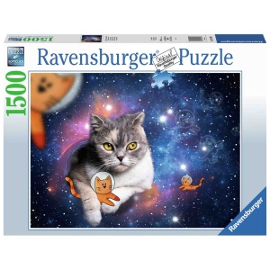 Puzzle Pisicute In Spatiu, 1500 Piese - Img 2