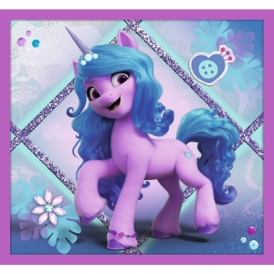PUZZLE TREFL 10IN1 MY LITTLE PONY - PONEII STRALUCITORI - Img 2