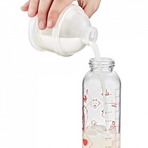 Recipient lapte praf BabyJem cu 3 compartimente