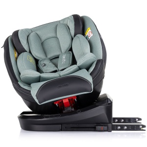 Scaun auto Chipolino Hypnotic I-Size 40-150 cm cu sistem Isofix si sezut rotativ basil - Img 6