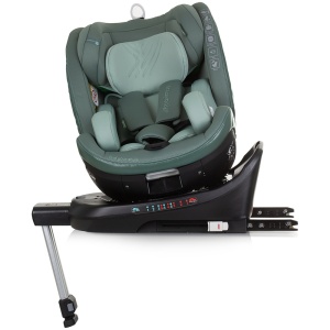 Scaun auto Chipolino Maximus I-Size 40-150 cm pastel green cu sistem Isofix - Img 6