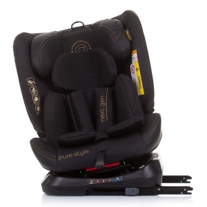 Scaun auto Chipolino Next Gen I-Size 40-150 cm ebony cu sistem Isofix - Img 7