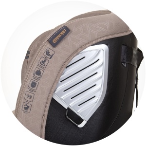 Scaun auto Chipolino Supreme I-Size 40-150 cm cu sistem Isofix macadamia - Img 11