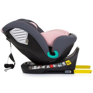 Scaun auto Chipolino Supreme I-Size 40-150 cm cu sistem Isofix flamingo - Img 9