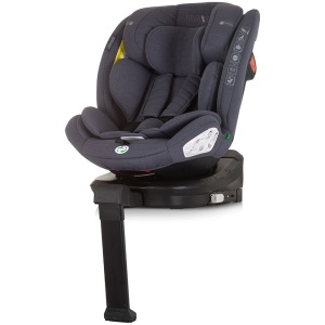 Scaun auto Chipolino Tourino I-Size 40-150 cm granite cu sistem Isofix - Img 2