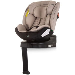 Scaun auto Chipolino Tourino I-Size 40-150 cm macadamia cu sistem Isofix - Img 2