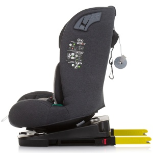Scaun auto Chipolino X Factor I-Size 40-150 cm granite cu sistem Isofix - Img 4
