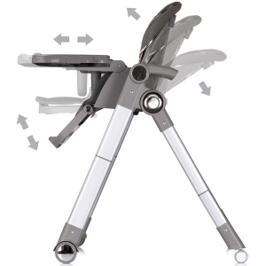 Scaun de masa Chipolino Super Chef 2 in 1 cloud - Img 6