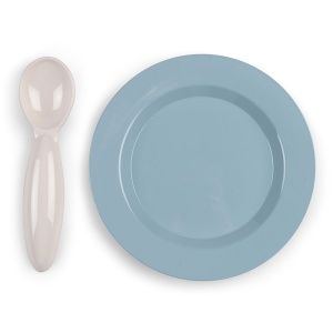 Scaun de masa pentru papusi Smoby Baby Nurse maro - Img 3
