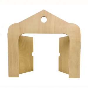 Scena din lemn pentru teatru de papusi, Egmont Toys - Img 4