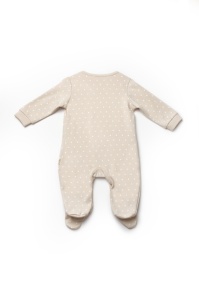 Set 2 salopete petrecute TeddyBear, 100%bumbac organic, BabyCosy